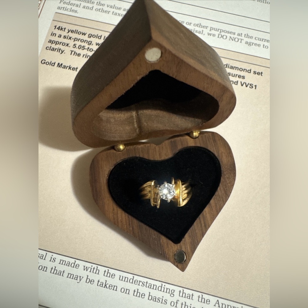 Vintage Diamond Engagement Ring